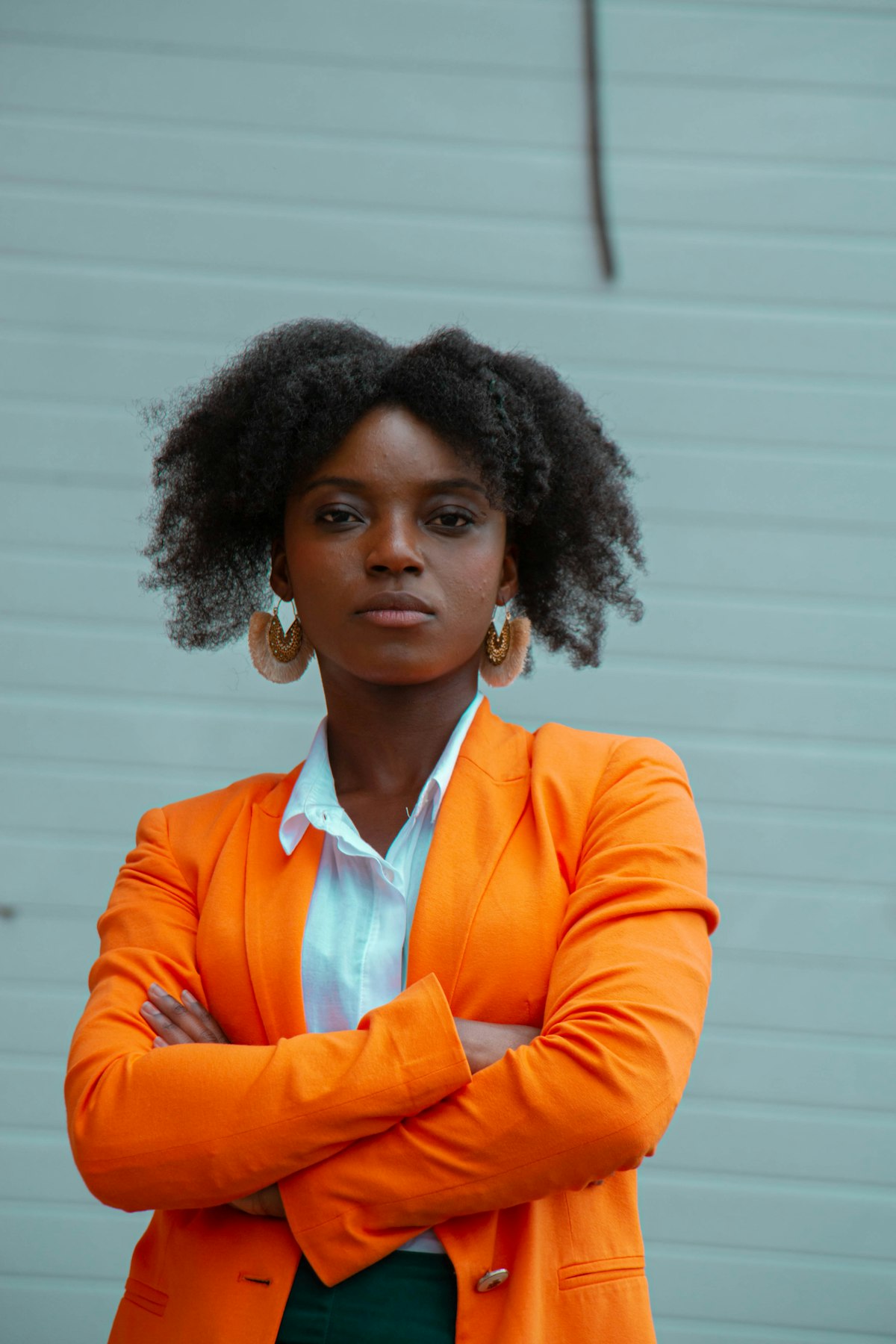 Portrait of Grace N., client at Racer Logistics.